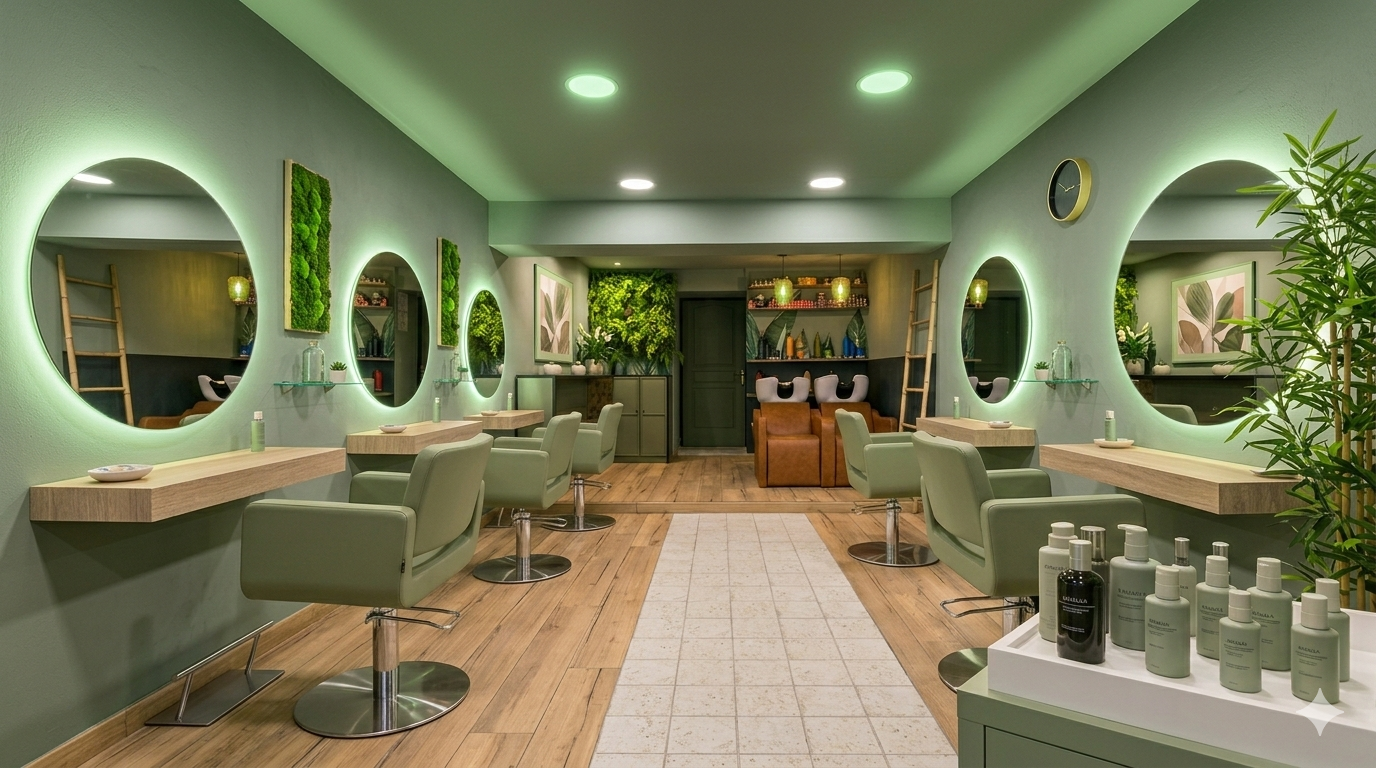 Salon d'esthétique moderne